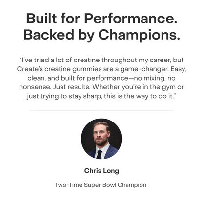 Core Create Creatine Monohydrate Gummies